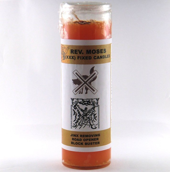 Jinx Removing/Road Opener/Block Buster 7 Day Blessed Candle Burning Service - Virtual Altar