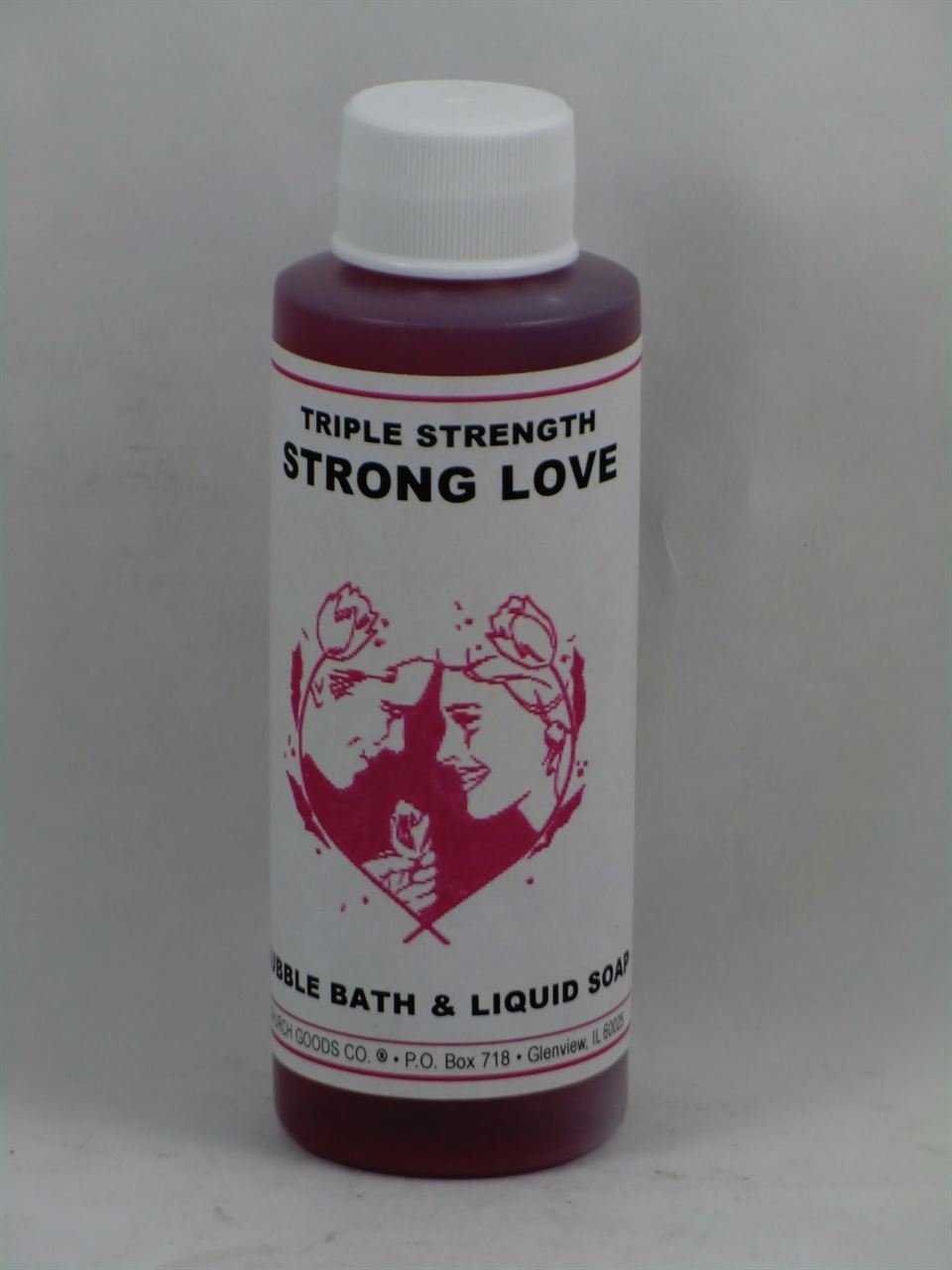 Strong Love Bubble Bath Liquid Soap - Image 1