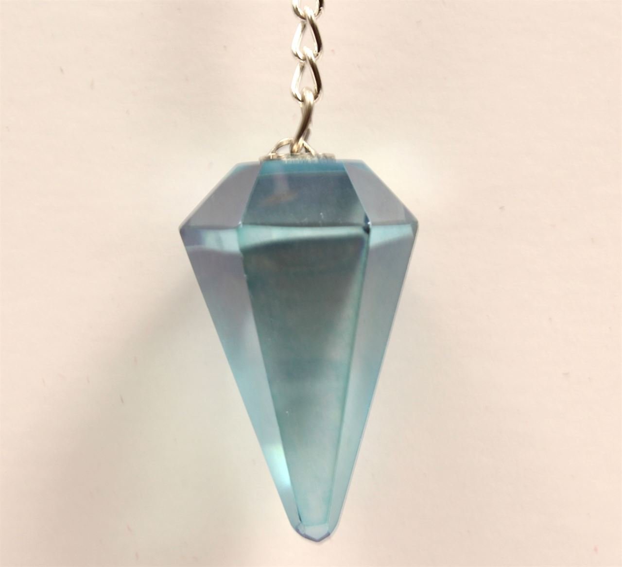Stop Evil / Protection Pendulum (Aqua)  - Image 1