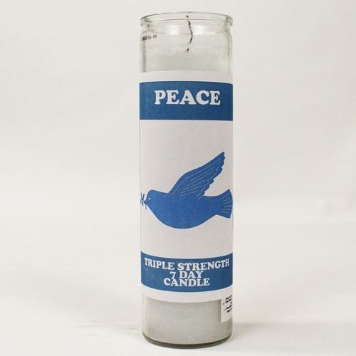 Peace 7 Day Blessed Candle Burning Service - Virtual Altar