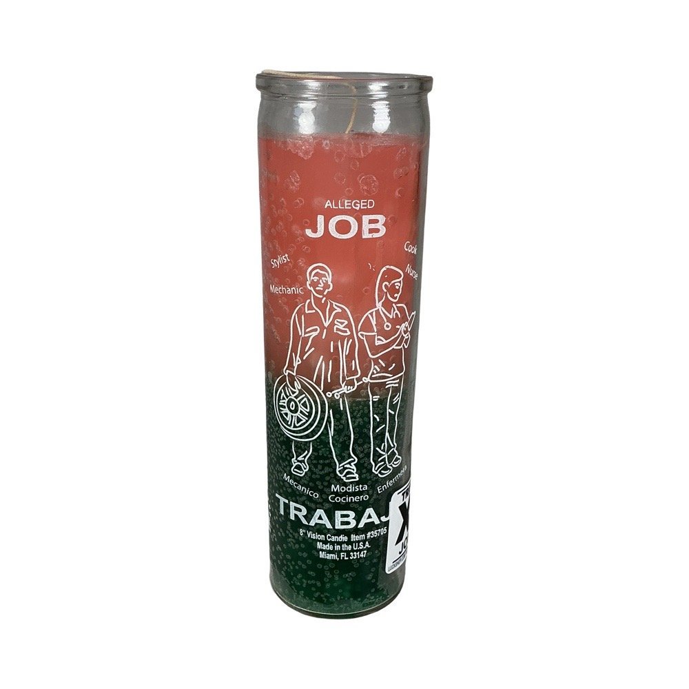 Job / Steady Work 7 Day Blessed Candle Burning Service - Virtual Altar