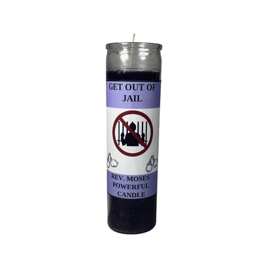 Get out of Jail 7 Day Blessed Candle Burning Service - Virtual Altar