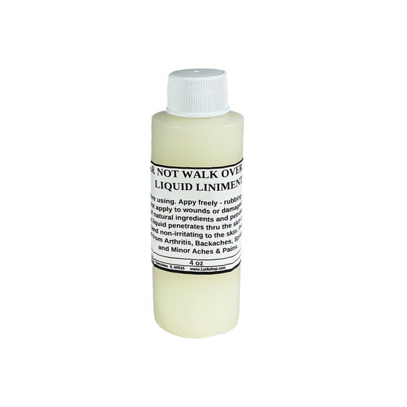 Fear Not Walk Over Evil Healing Liniment