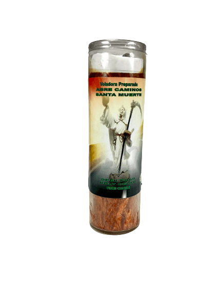 Santa Muerte Road Opener Scented & Fixed Candle