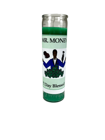 Mr Money 7 Day Blessed Candle Burning Service - Virtual Altar