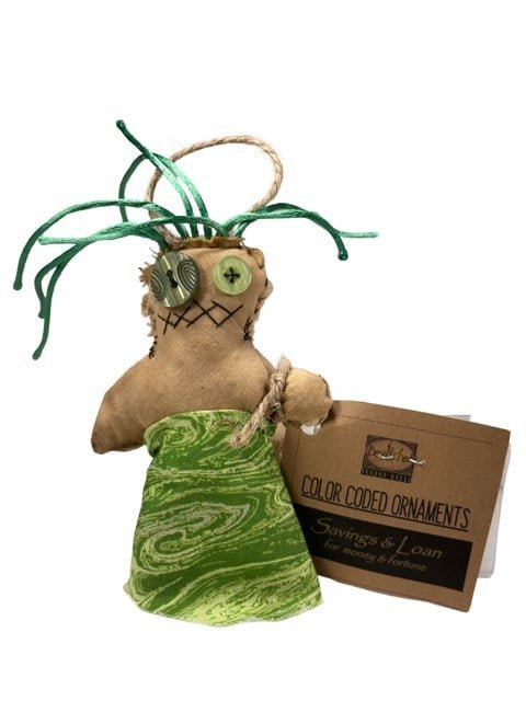 Loans & Savings for Money Holiday Wishing "Cookie" Ornament