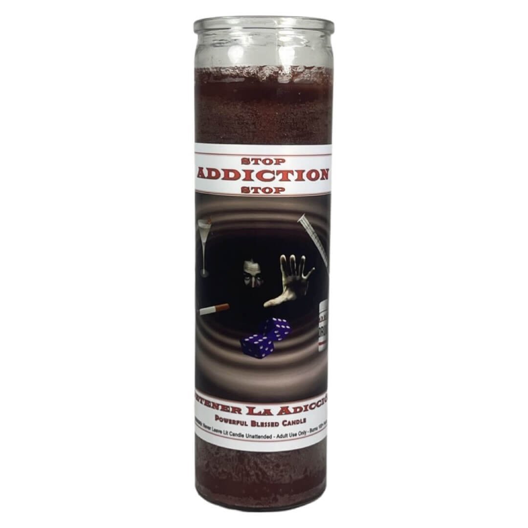 Stop Addiction 7 Day Blessed Candle Burning Service - Virtual Altar