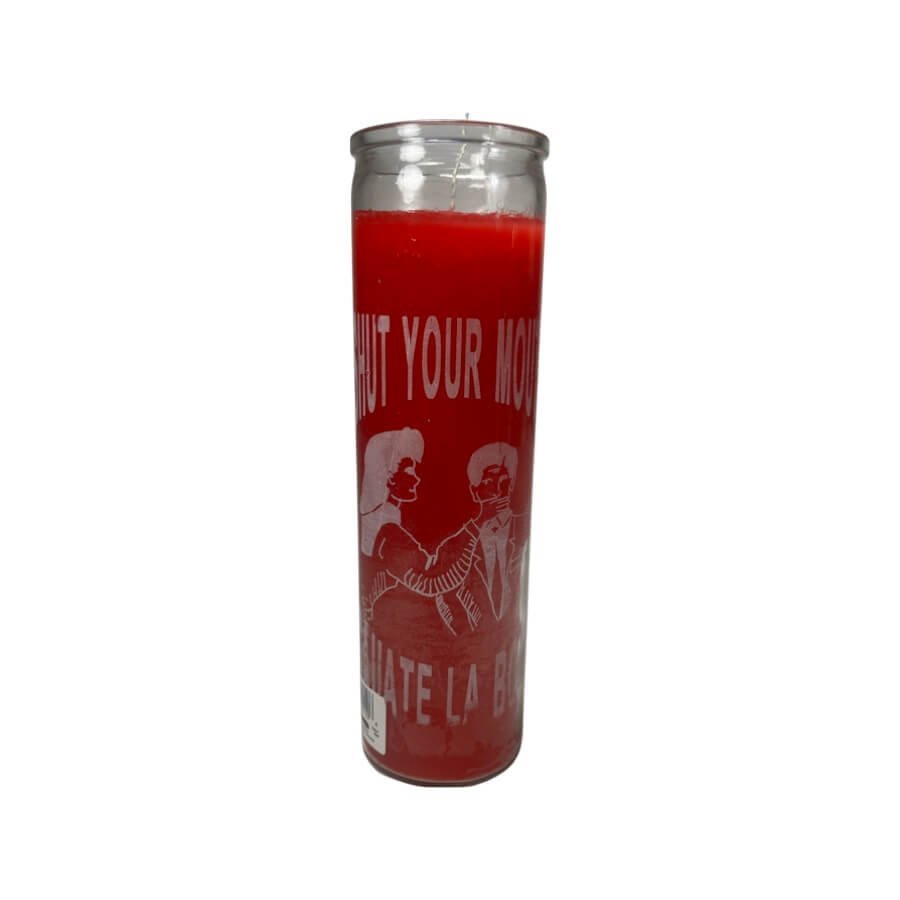 Shut Your Mouth 7 Day Blessed Candle Burning Service - Virtual Altar