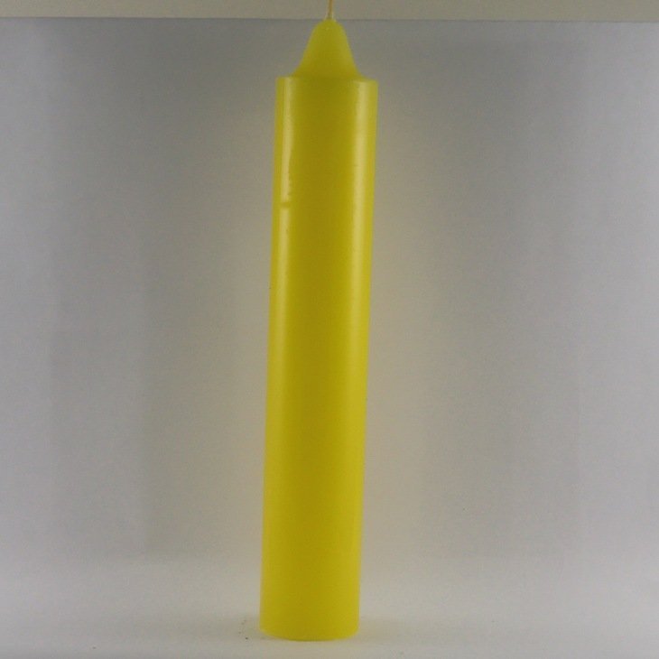 Yellow Jumbo Candle
