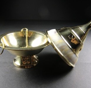 Mother of Pearl Hanging Incense Burner