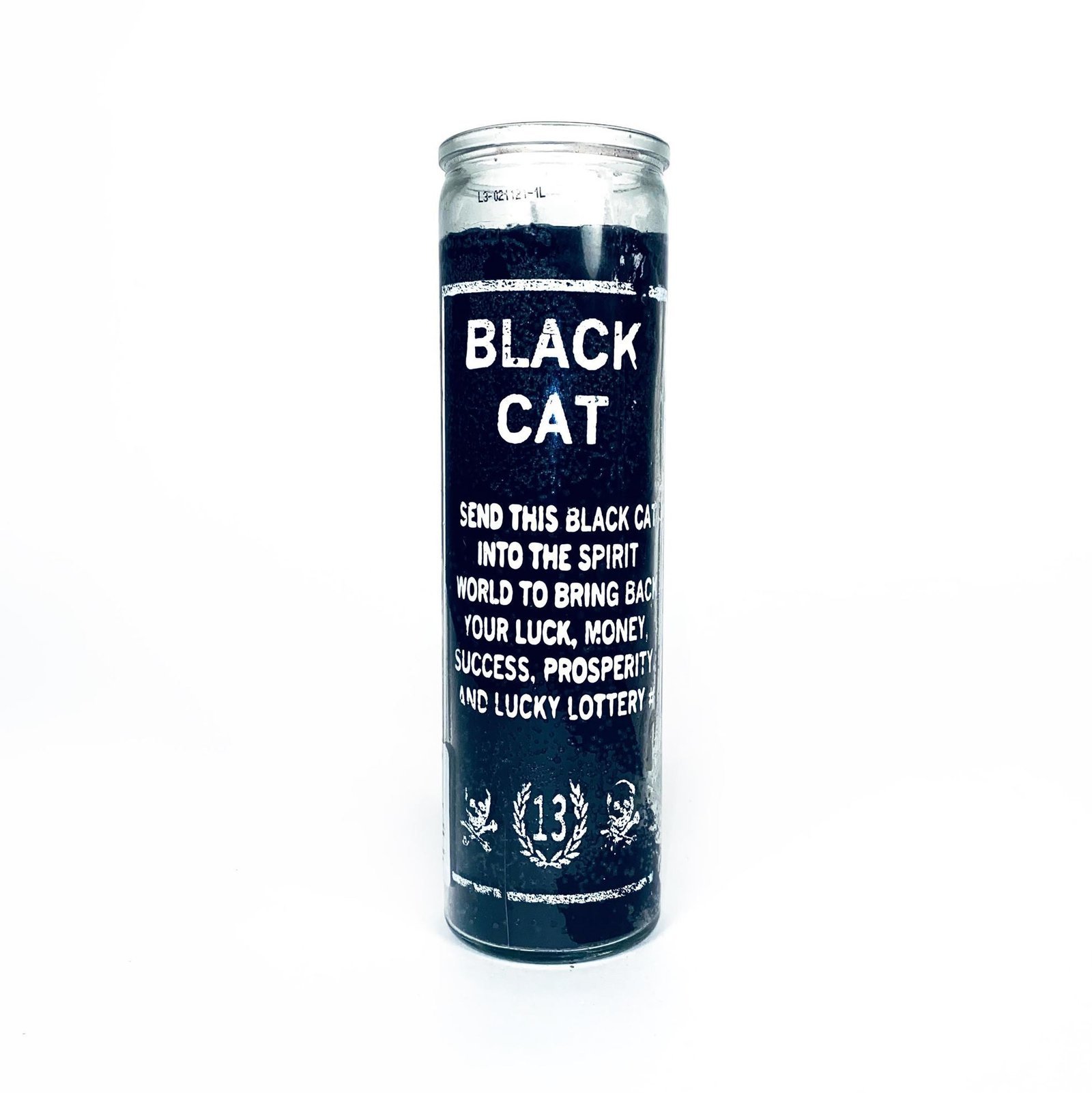 Black Cat 7 Day Blessed Candle Burning Service - Virtual Altar