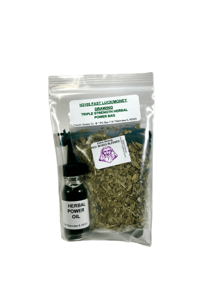 Fast Luck/Money Drawing Herbal Power Bag
