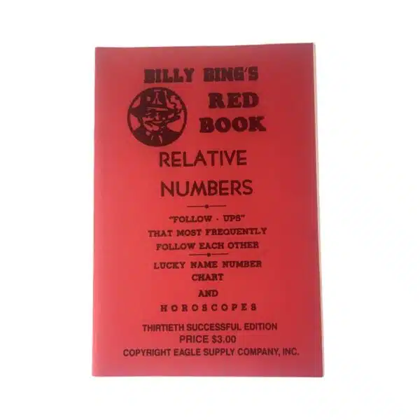 BILLY BINGS RED BOOK