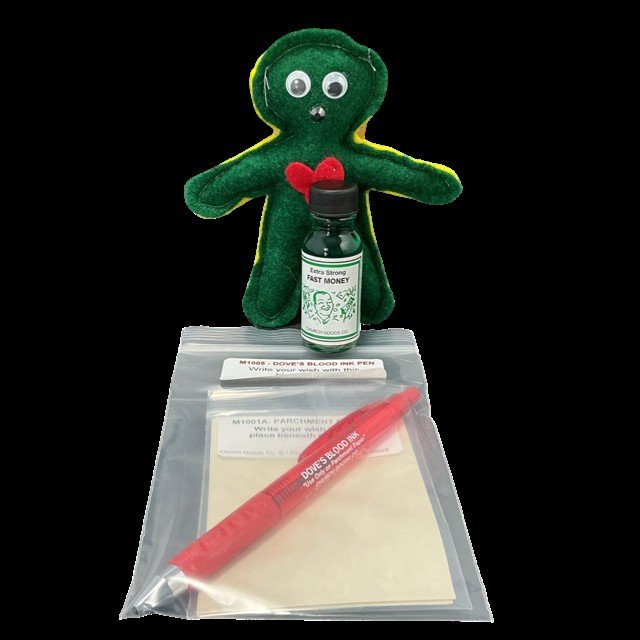 Quick Money/Lucky Gamblers Triple Strength Doll