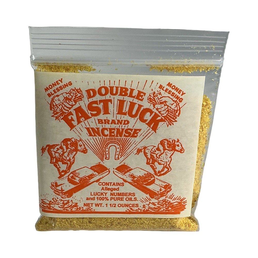 Double Fast Luck Incense