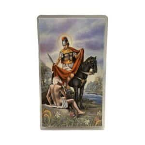 St. Martin Caballero Prayer Card