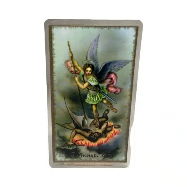 St. Michael Prayer Card