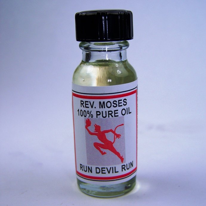 Run Devil Run Oil – 30mL – Spiritual Cleansing Oil For Wicca & Paganism – Made In USA (Sealed)