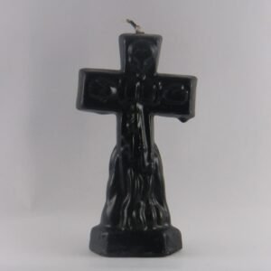 Black Cross Candle