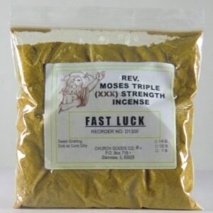 Rev. Moses Triple Strength Incense - Fast Luck 