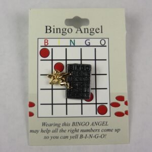Lucky Bingo Angel Pin