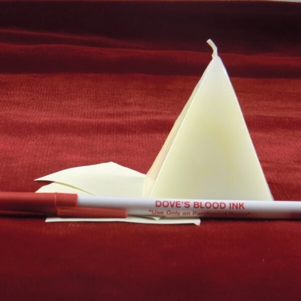White Pyramid "Wishing" Candle Kit