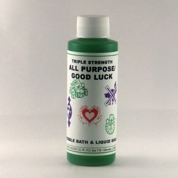 All Purpose/Good Luck Bubble Bath Liquid Soap