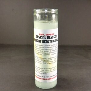 Rev. Moses Radiant Health Blessed/Dressed/Fixed Candle