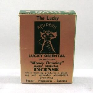 Lucky Red Devil Money Drawing Powdered Incense