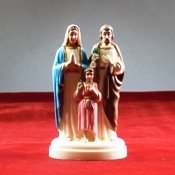 Holy Family 4 inch Statue