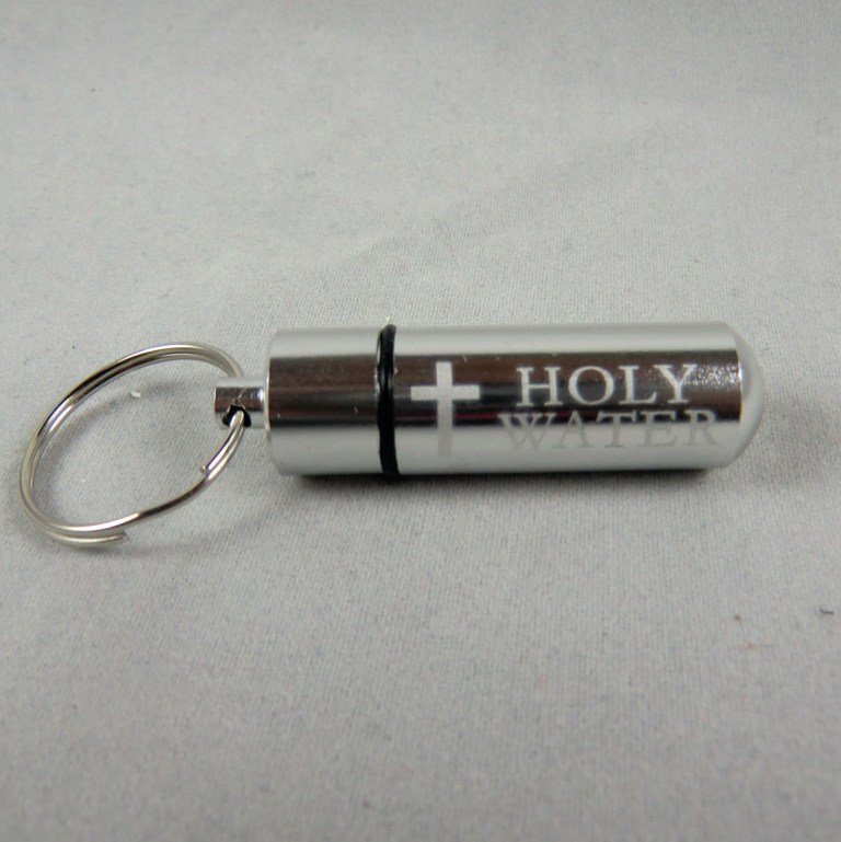 Holy Water Keychain | Our Lady Of Lourdes Blessed Healing Items