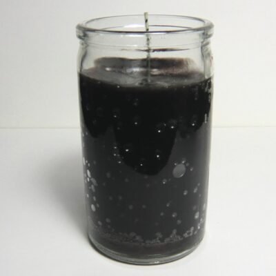 Black 50 Hour Glass Candle 