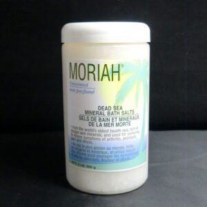 Moriah Dead Sea Salt Unscented 2 lb Jar (Protection from All)