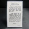 Prayer for Economic Hardship Blessed Prayer Card