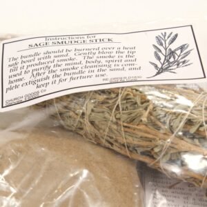 Smudge Sage Cleansing Stick - Original w/ Sand