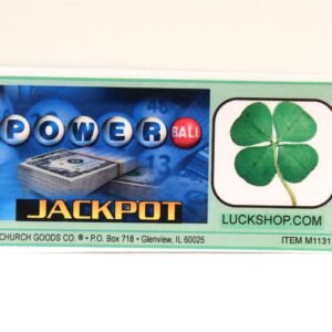 Four Leaf Clover Card - Lucky Powerball 