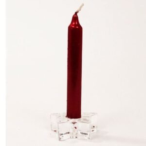 Red Chime Candle (Metallic)