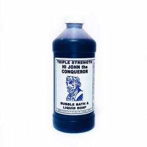 High John the Conqueror Triple Strength Bubble Bath and Liquid Soap