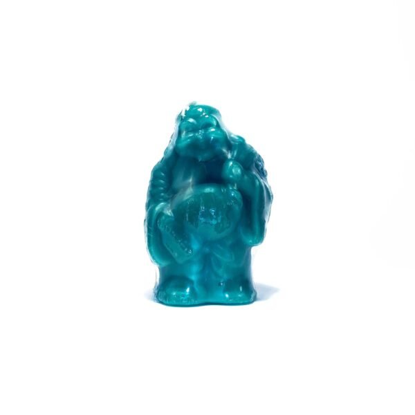 Green Lucky Buddha Candle - 5.25 Inch