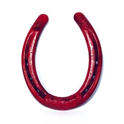 Lucky Horseshoe- Red