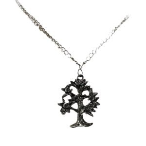 Silver Money Tree Necklace