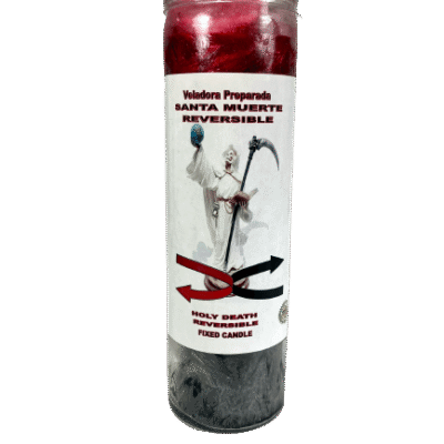 Santa Muerte Reverse Scented & Fixed Candle