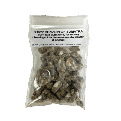 Benzoin of Sumatra Incense Resin