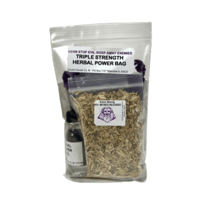 Stop Evil/Keep Away Enemies Herbal Power Bag
