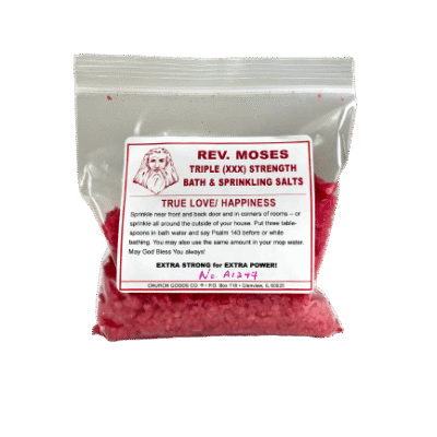 True Love and Happiness Rev Moses Triple Strength Bath and Sprinkling Salt