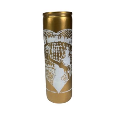 GOLD MONEY DRAWING CANDLE