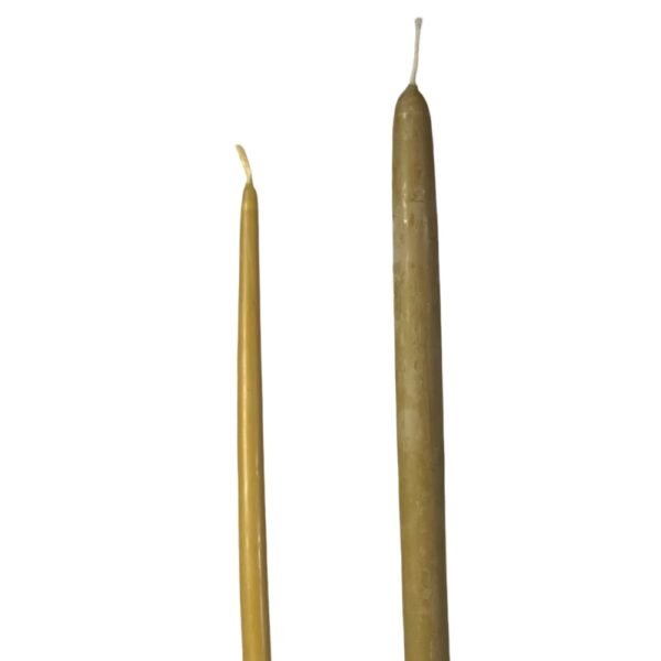 beeswax taper candles group