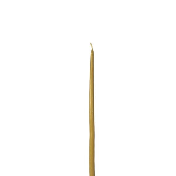 beeswax taper candle small
