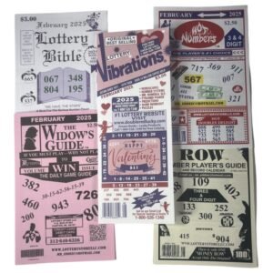 Lottery Tip Sheets Monthly