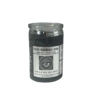 top destroy evil gemstone candle